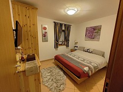 Camera da letto matrimoniale Chalet del Cuore