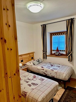 Camera letti singola Chalet del Cuore